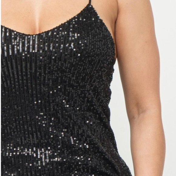 Spaghetti strap mini dress - Picture 9 of 9